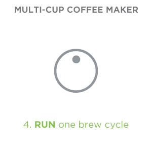 affresh coffee maker cleaner directions