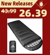 MEREZA Flannel Sleeping Bag for Adults Mens Large Wide Warm Sleeping Bags for Camping 4 Season Co...
