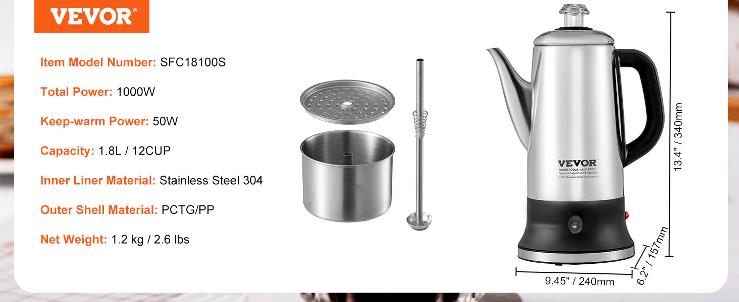 Percolator Coffee Pot